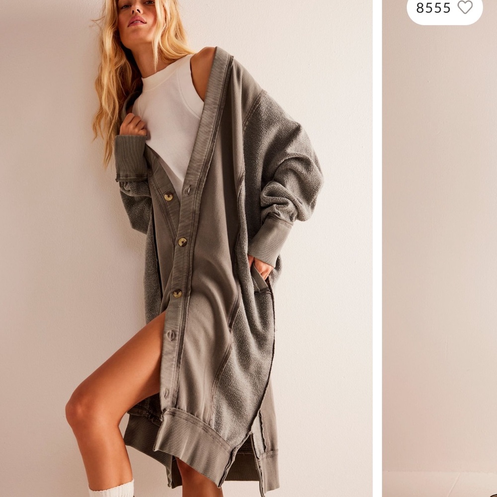 We The Free Dreamy Blue Cardi